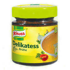 Knorr Delikatess Bruhe Jar